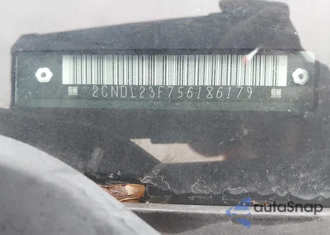 2005 Chevrolet Equinox Ls из США, поврежденный, VIN 2CNDL23F756186179